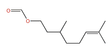 3,7-Dimethyl-6-octen-1-yl formate